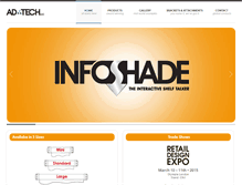 Tablet Screenshot of infoshade.com
